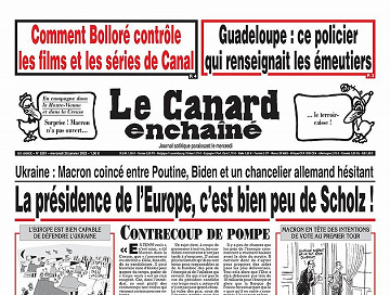 Le Canard enchaîné - 26 Janvier 2022