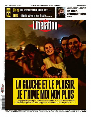 Libération du Samedi 29 et Dimanche 30 Janvier 2022