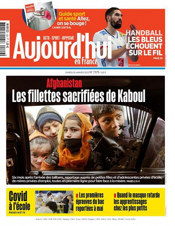 Aujourd’hui en France - 29 Janvier 2022