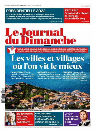 Le Journal du Dimanche - 30 Janvier 2022