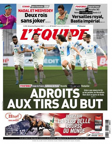 L’equipe du Dimanche 30 Janvier 2022