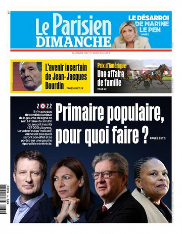 Le Parisien du Dimanche 30 Janvier 2022