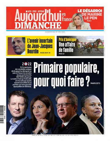 Aujourd’hui en France - 30 Janvier 2022