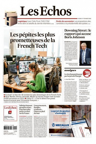 Les Echos du Mardi 1er Février 2022