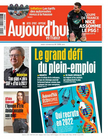 Aujourd’hui en France - 1 Février 2022