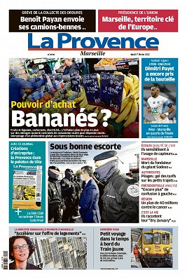 La Provence Marseille du mardi 01 février 2022
