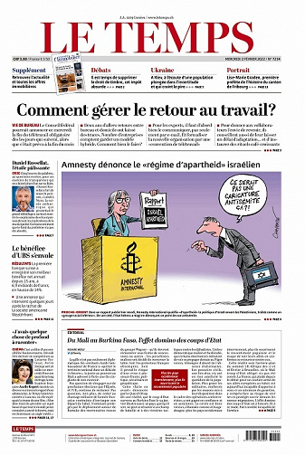 Le Temps du Mercredi 2 Février 2022