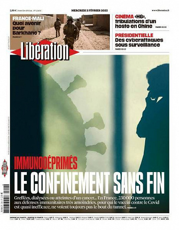 Libération du Mercredi 2 Février 2022