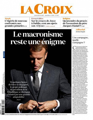 La Croix - 3 Février 2022