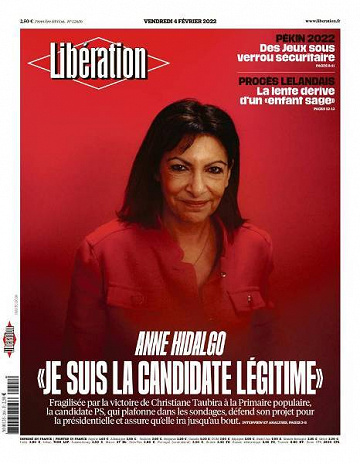 Libération du Vendredi 4 Février 2022