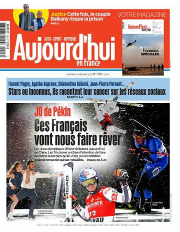 Aujourd’hui en France - 4 Février 2022