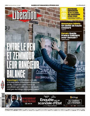 Libération du Samedi 5 et Dimanche 6 Février 2022