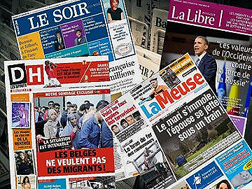 Pack Journaux Belges du Samedi 05 Février 2022
