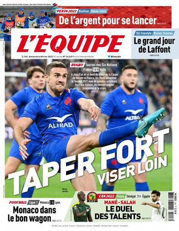 L’equipe du Dimanche 6 Février 2022
