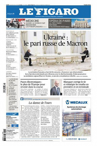 Le Figaro du Mardi 8 Février 2022