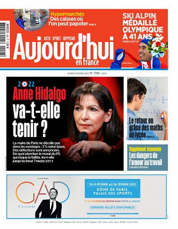 Aujourd’hui en France - 8 Février 2022