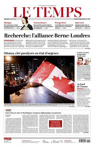 Le Temps - 8 Février 2022