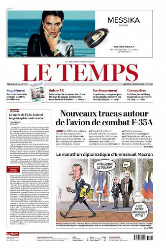 Le Temps - 9 Février 2022