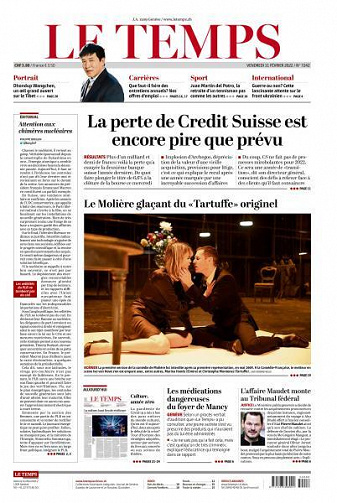 Le Temps - 11 Février 2022
