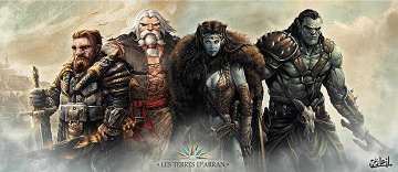 TERRES D'ARRAN [ ELFES - NAINS - ORCS & GOBELINS - MAGES ] - 73 Tomes