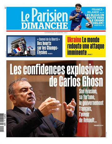 Le Parisien du Dimanche 13 Février 2022