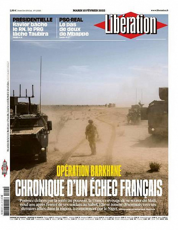 Libération du Mardi 15 Février 2022