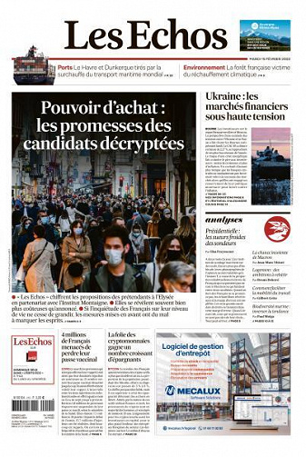 Les Echos du Mardi 15 Février 2022