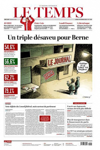 Le Temps - 14 Février 2022