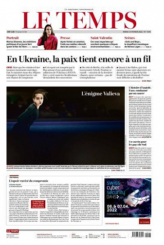 Le Temps - 15 Février 2022