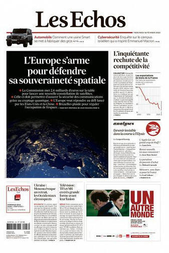 Les Echos du Mercredi 16 Février 2022