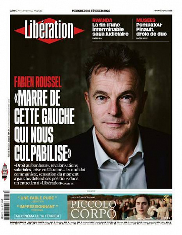 Libération du Mercredi 16 Février 2022