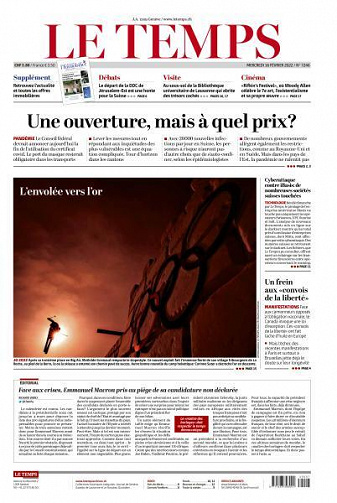 Le Temps - 16 Février 2022