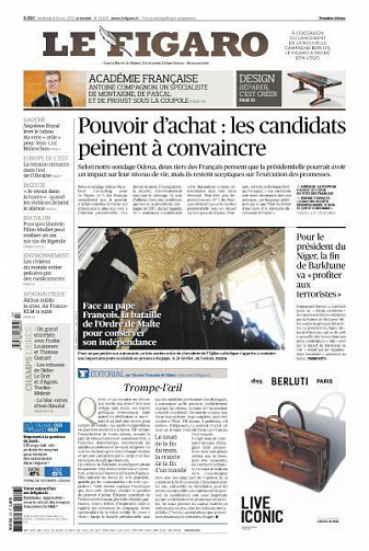 Le Figaro du Vendredi 18 Février 2022