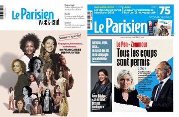 Pack Le Parisien + Le Parisien Week-End - 18 Février 2022