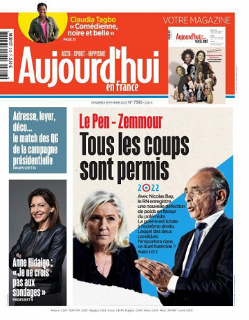 Aujourd’hui en France - 18 Février 2022