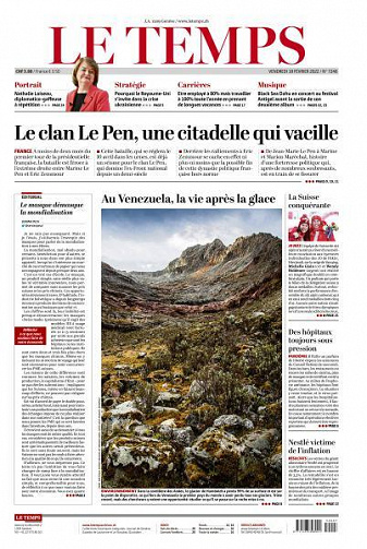Le Temps - 18 Février 2022