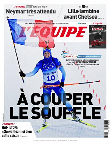 L’equipe du Samedi 19 Février 2022