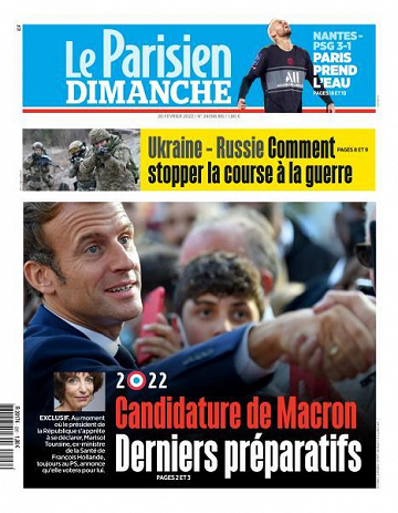 Le Parisien du Dimanche 20 Février 2022