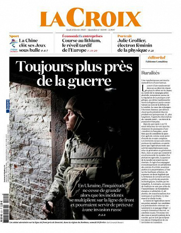 La Croix - 21 Février 2022