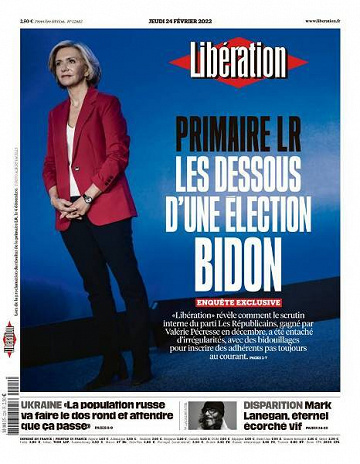 Libération du Jeudi 24 Février 2022