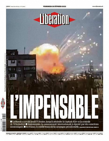 Libération du Vendredi 25 Février 2022