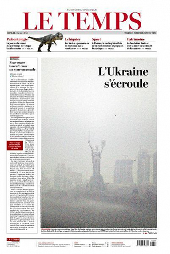 Le Temps - 25 Février 2022