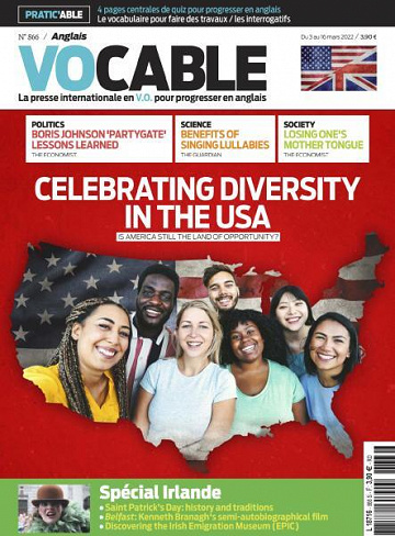 Vocable Anglais - 3 Mars 2022