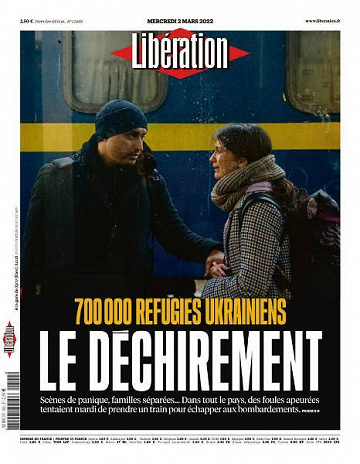 Libération du Mercredi 2 Mars 2022