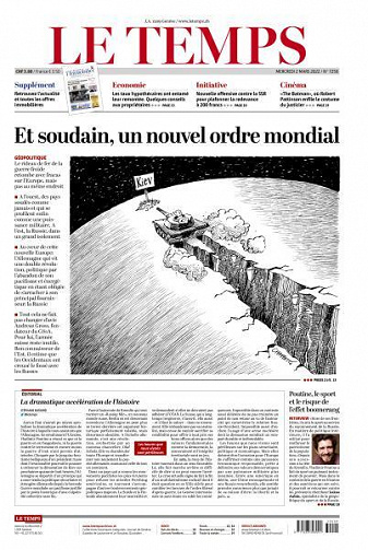 Le Temps - 2 Mars 2022