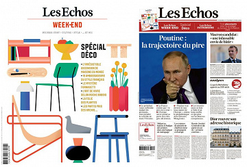 Pack Les Echos + Les Echos Week-end - Vendredi 4 Mars 2022