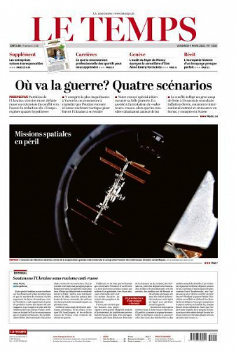 Le Temps - 4 Mars 2022