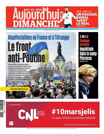 Aujourd’hui en France - 6 Mars 2022