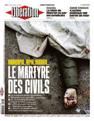 Libération du Lundi 7 Mars 2022