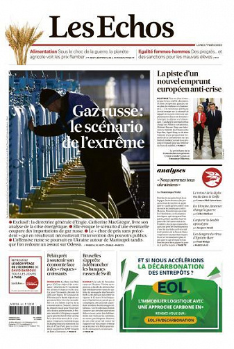 Les Echos du Lundi 7 Mars 2022